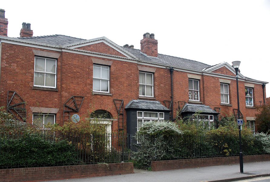 Exterior of Pankhurst Centre in Manchester