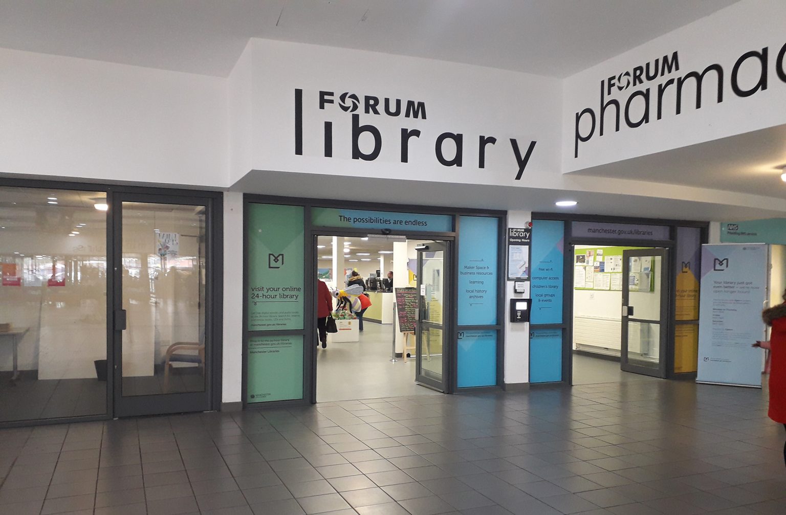 Forum Library Wythenshawe - Loads To Do