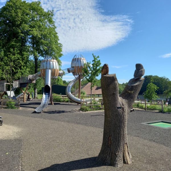 An adventure playground in Heaton Park.