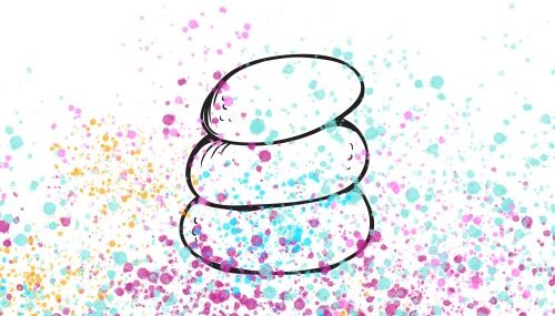 A stack of pebbles